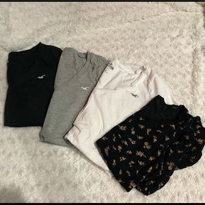 T-Shirt Bundle (Hollister & So brands)